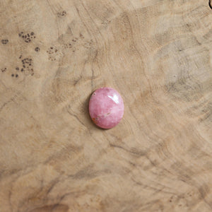 Delica Ring - Rhodochrosite Ring - .925 Sterling Silver Ring - Silversmith Ring - Rhodochrosite Stacker