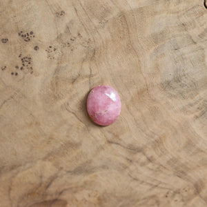 Delica Ring - Rhodochrosite Ring - .925 Sterling Silver Ring - Silversmith Ring - Rhodochrosite Stacker