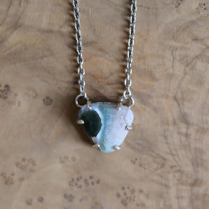 Ocean Jasper Necklace - .925 Silversmith - Ocean Jasper Pendant - OOAK