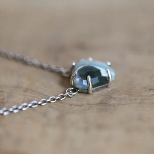 Ocean Jasper Necklace - .925 Silversmith - Ocean Jasper Pendant - OOAK