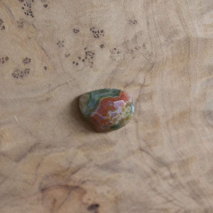 Ocean Jasper Necklace - .925 Silversmith - Choose your Stone - Ocean Jasper Pendant - OOAK