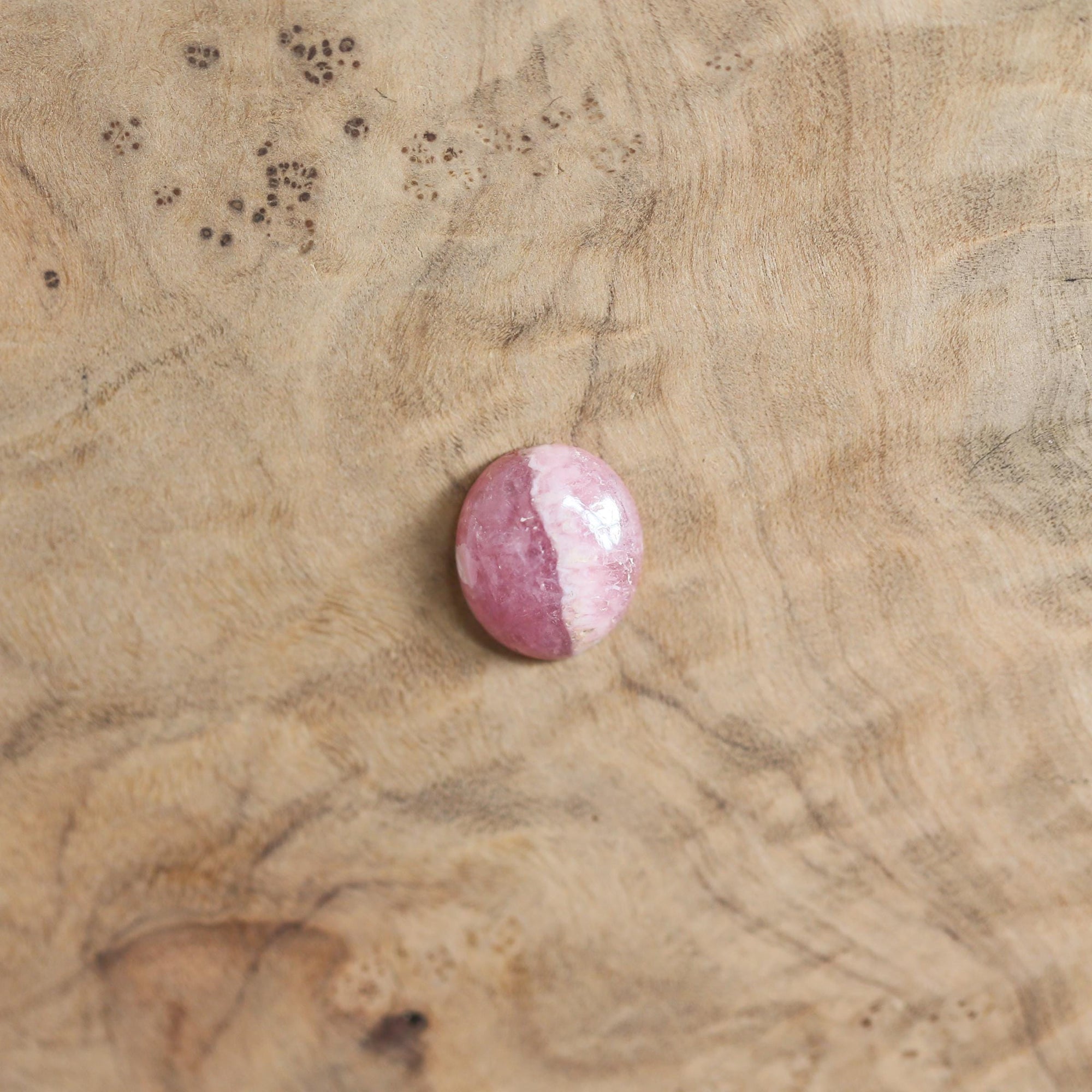 Delica Ring - Rhodochrosite Ring - .925 Sterling Silver Ring - Silversmith Ring - Rhodochrosite Stacker