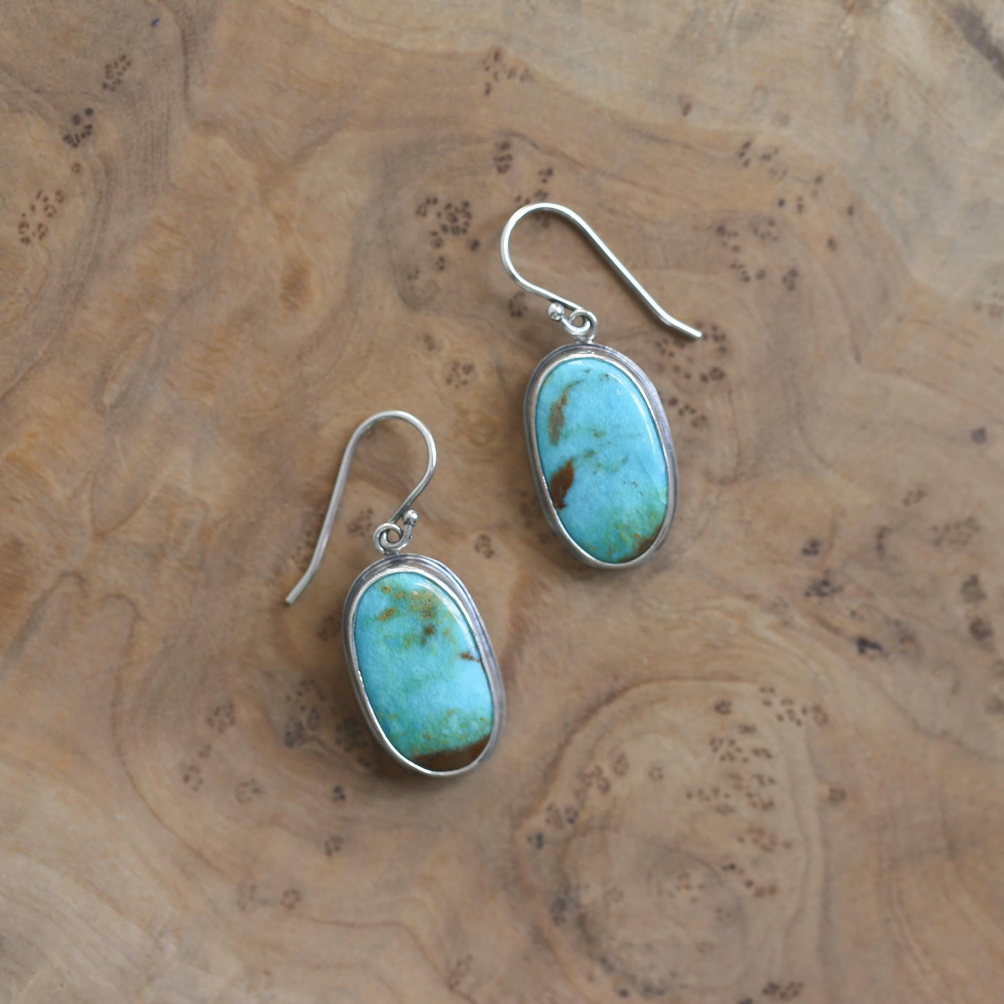 Royston Turquoise Earrings - Choose Your Earrings - .925 Sterling Silver - OOAK