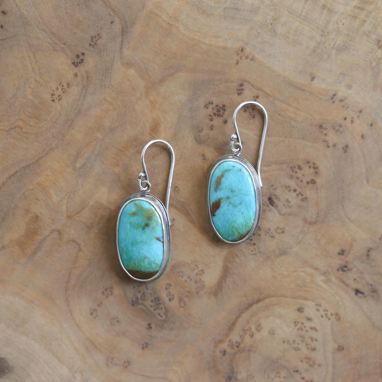 Royston Turquoise Earrings - Choose Your Earrings - .925 Sterling Silver - OOAK