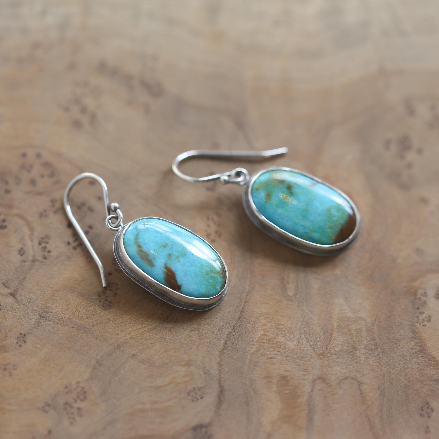 Royston Turquoise Earrings - Choose Your Earrings - .925 Sterling Silver - OOAK