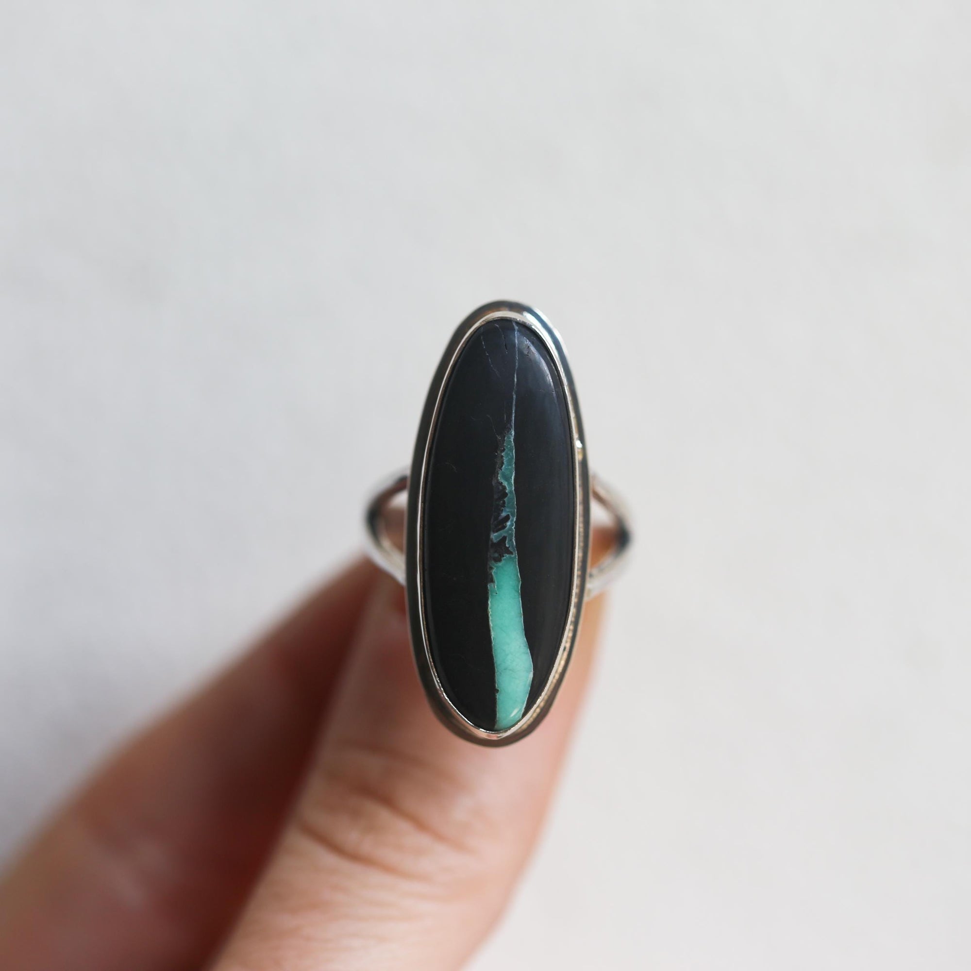 Black Buffalo Ring - Black Buffalo Turquoise - Choose Your Stone - Silversmith Ring - OOAK