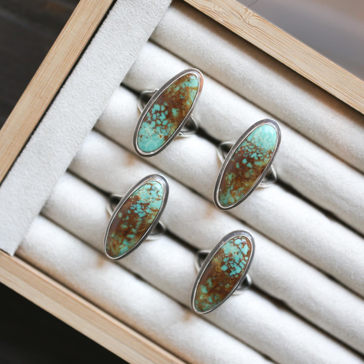 Sterling Silver Royston Turquoise Ring - Nevada USA