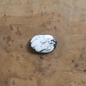 White Buffalo East West Ring - 18K White Buffalo Ring - Silversmith Ring - OOAK
