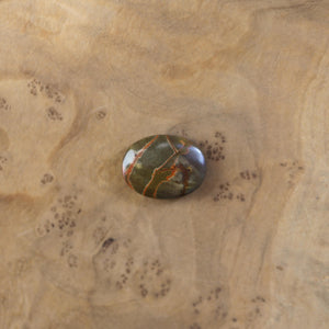 Red Creek Jasper Ring - .925 Sterling Silver Ring - east-west oval Choose Your Stone - OOAK