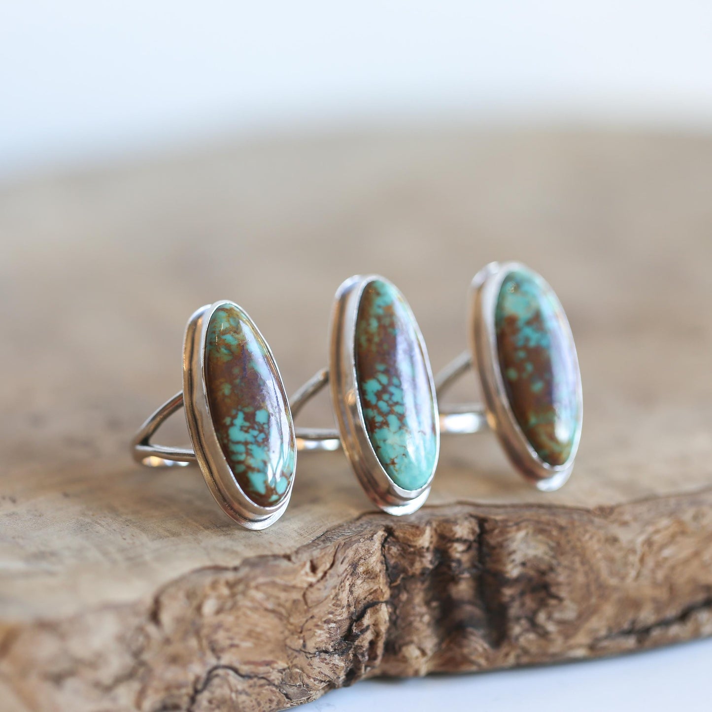 Sterling Silver Royston Turquoise Ring - Nevada USA