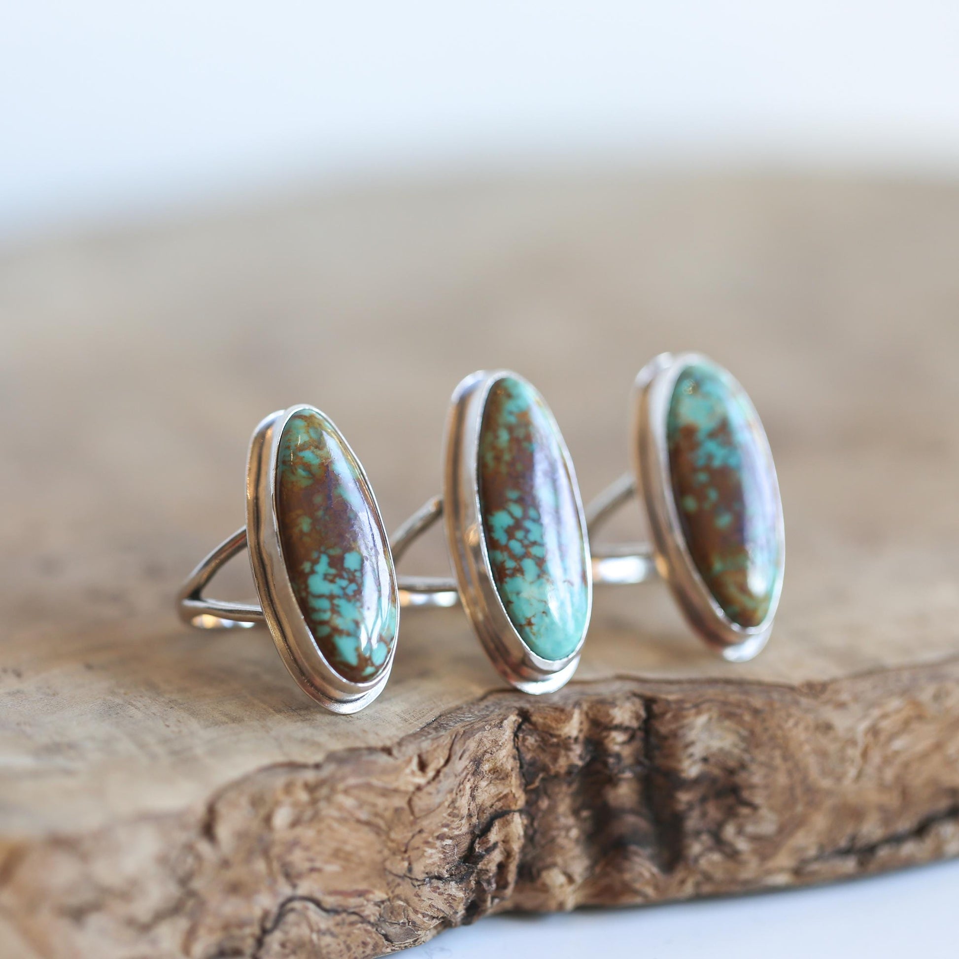 Sterling Silver Royston Turquoise Ring - Nevada USA