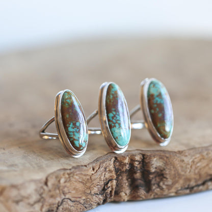 Sterling Silver Royston Turquoise Ring - Nevada USA