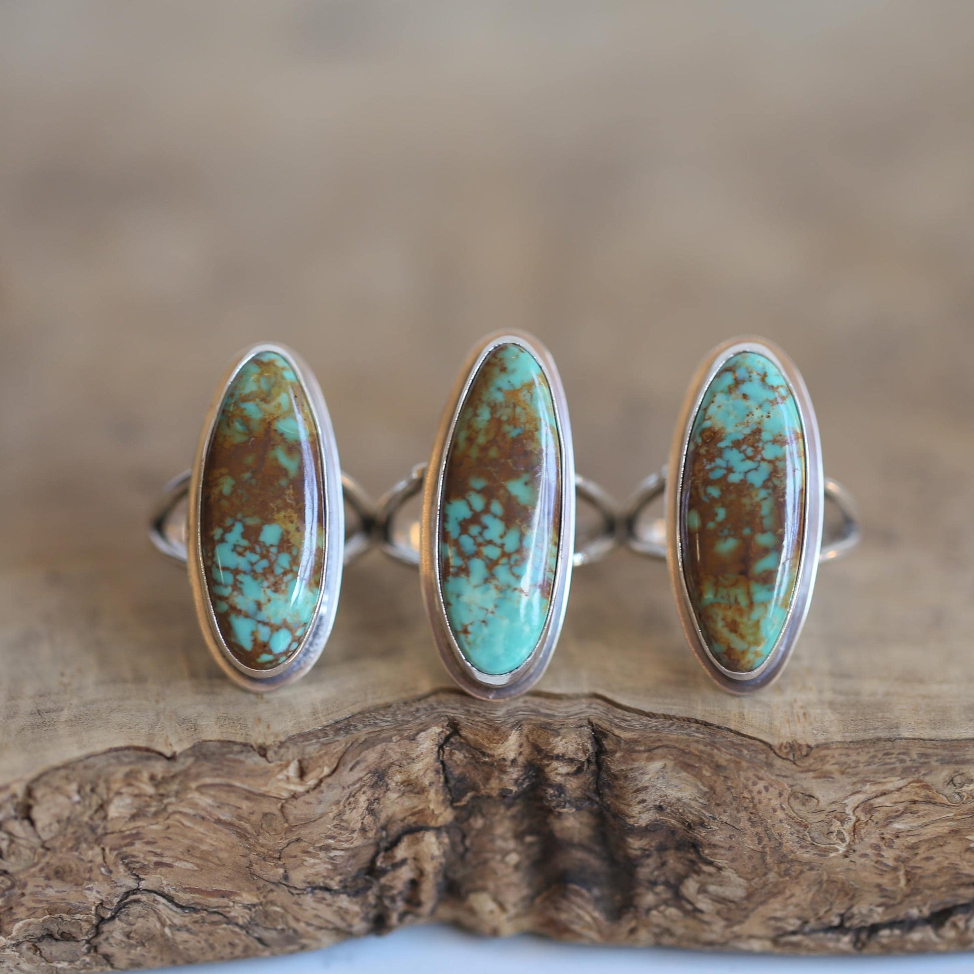 Sterling Silver Royston Turquoise Ring - Nevada USA