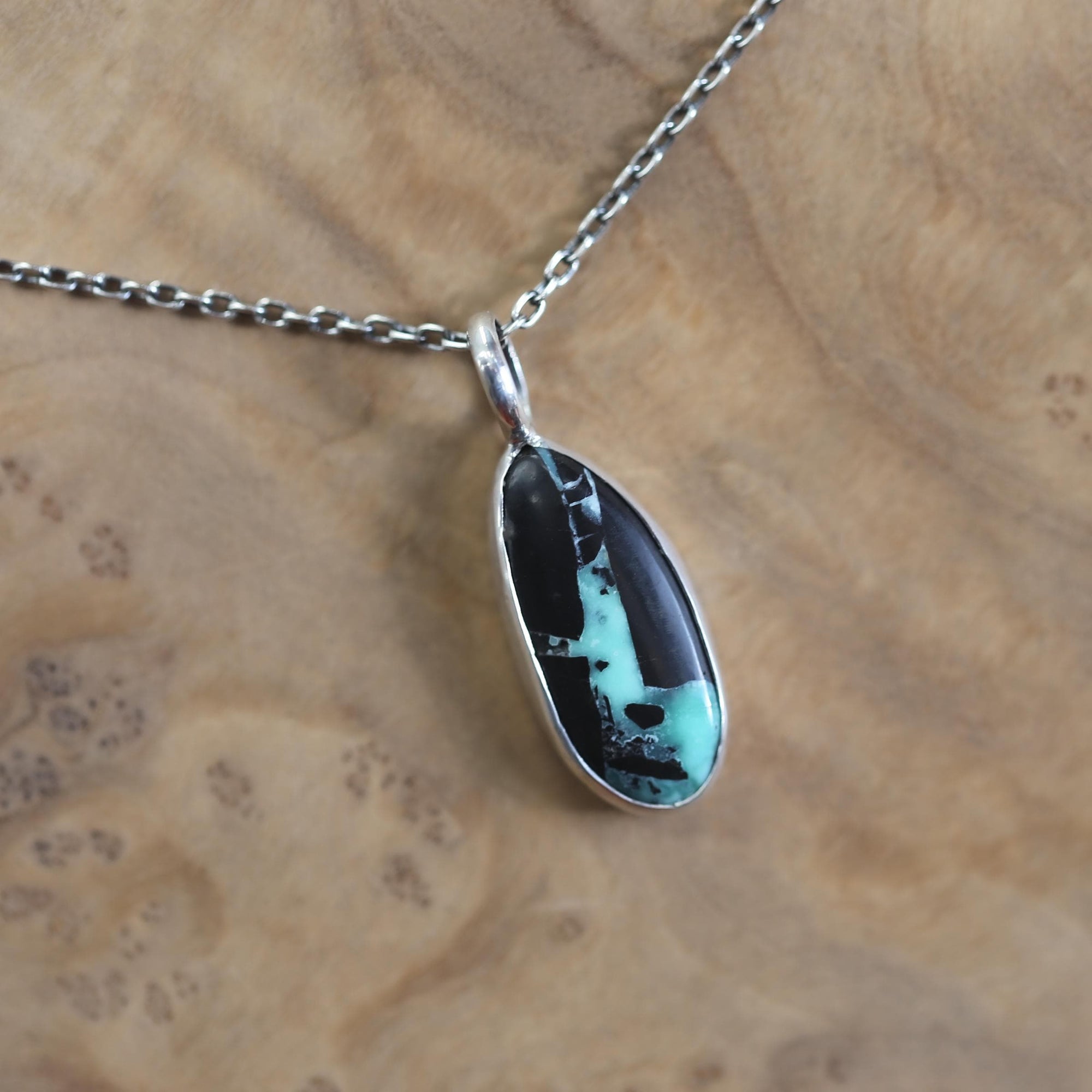 Black Buffalo Pendant - Black Buffalo Nevada - Silversmith - OOAK