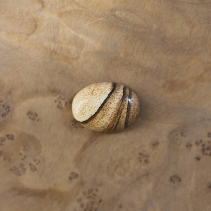 Custom Picture Jasper Ring East West Oval Ring - Sterling Silver - Choose Your Stone
