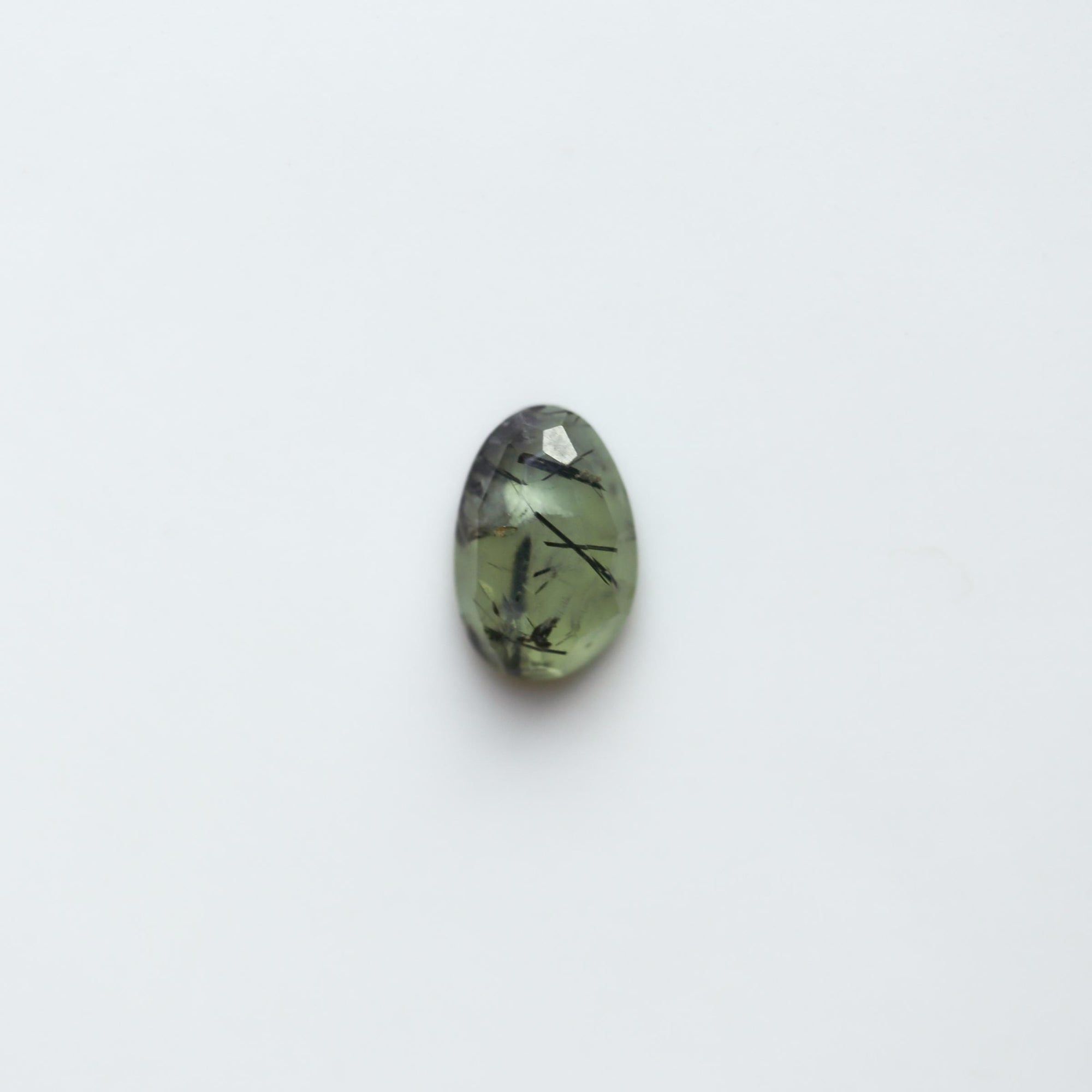 Prehnite Cuff Bracelet - .925 Sterling Silver - Silversmith - Open Bangle Bracelet