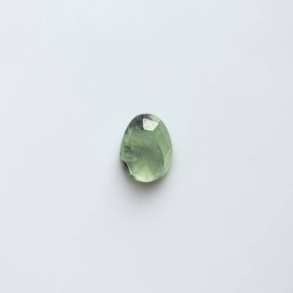 Prehnite Cuff Bracelet - .925 Sterling Silver - Silversmith - Open Bangle Bracelet