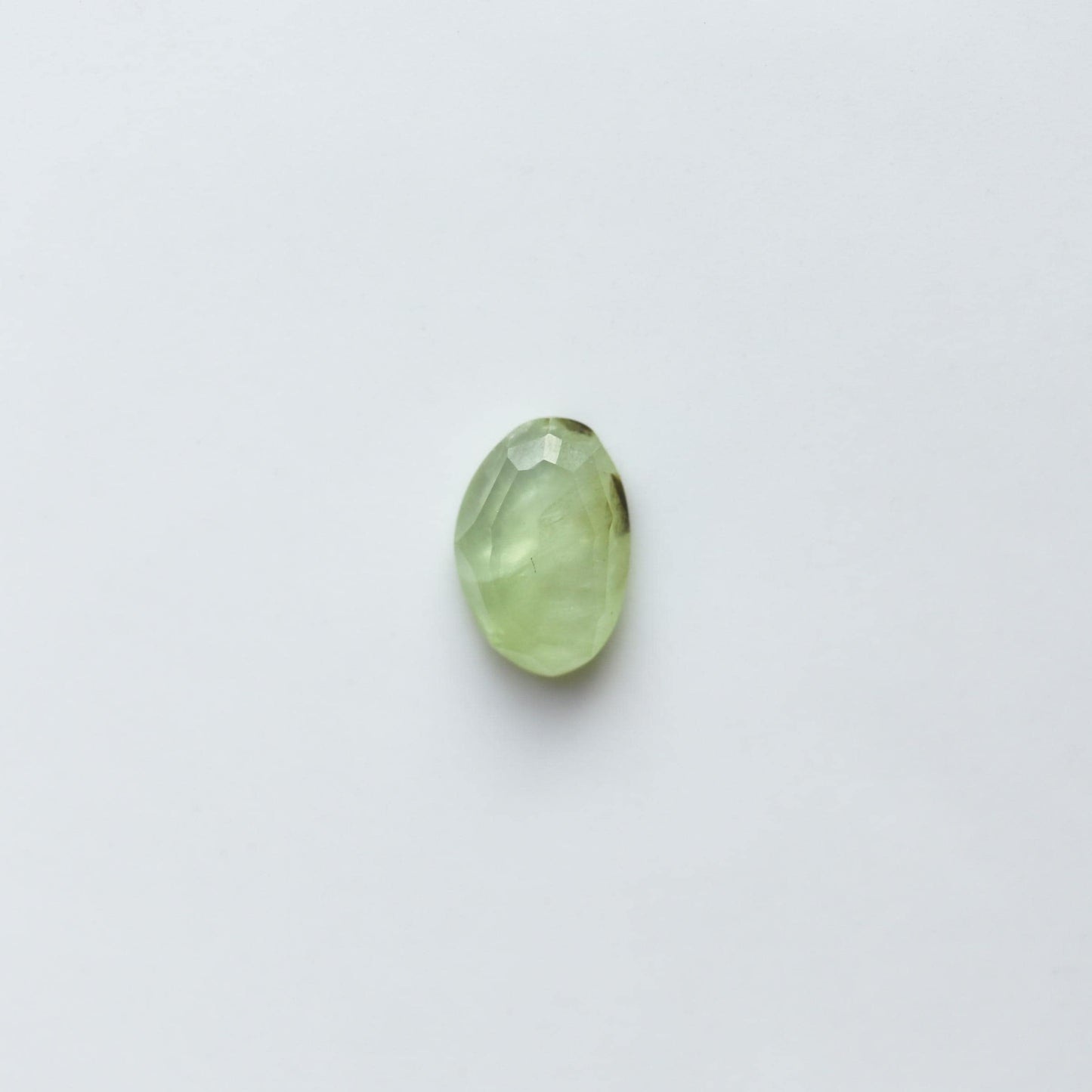 Prehnite Cuff Bracelet - .925 Sterling Silver - Silversmith - Open Bangle Bracelet