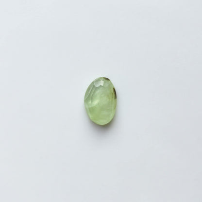 Prehnite Cuff Bracelet - .925 Sterling Silver - Silversmith - Open Bangle Bracelet
