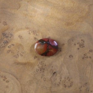 Red Creek Jasper Ring - .925 Sterling Silver Ring - east-west oval Choose Your Stone - OOAK