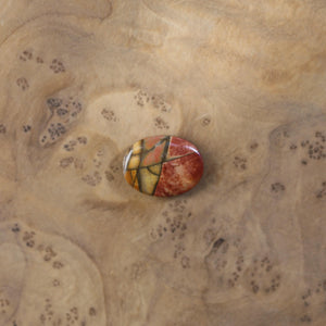 Custom Red Creek Jasper Ring - East-West Oval - Choose Your Stone