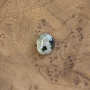 Dainty Ocean Jasper Ring – Sterling Silver, Choose Your Stone