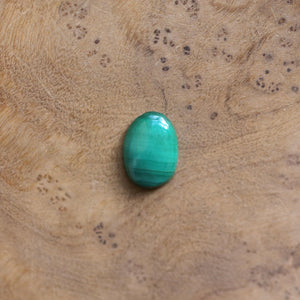 Custom Malachite Ring - Sterling Silver - Delica Ring