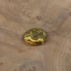 Custom Ocean Jasper East West Oval Ring - .925 Sterling Silver