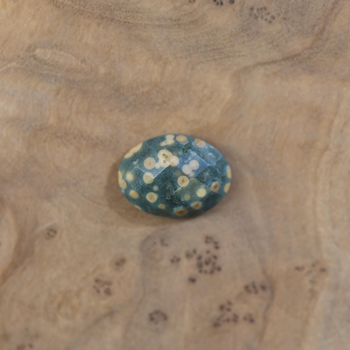 Ocean Jasper CUSTOM East-West Oval Ring | Sterling Silver
