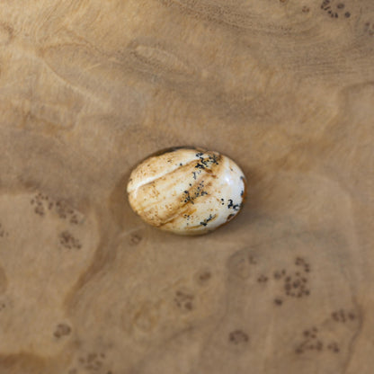 Custom Picture Jasper Ring East West Oval Ring - Sterling Silver - Choose Your Stone