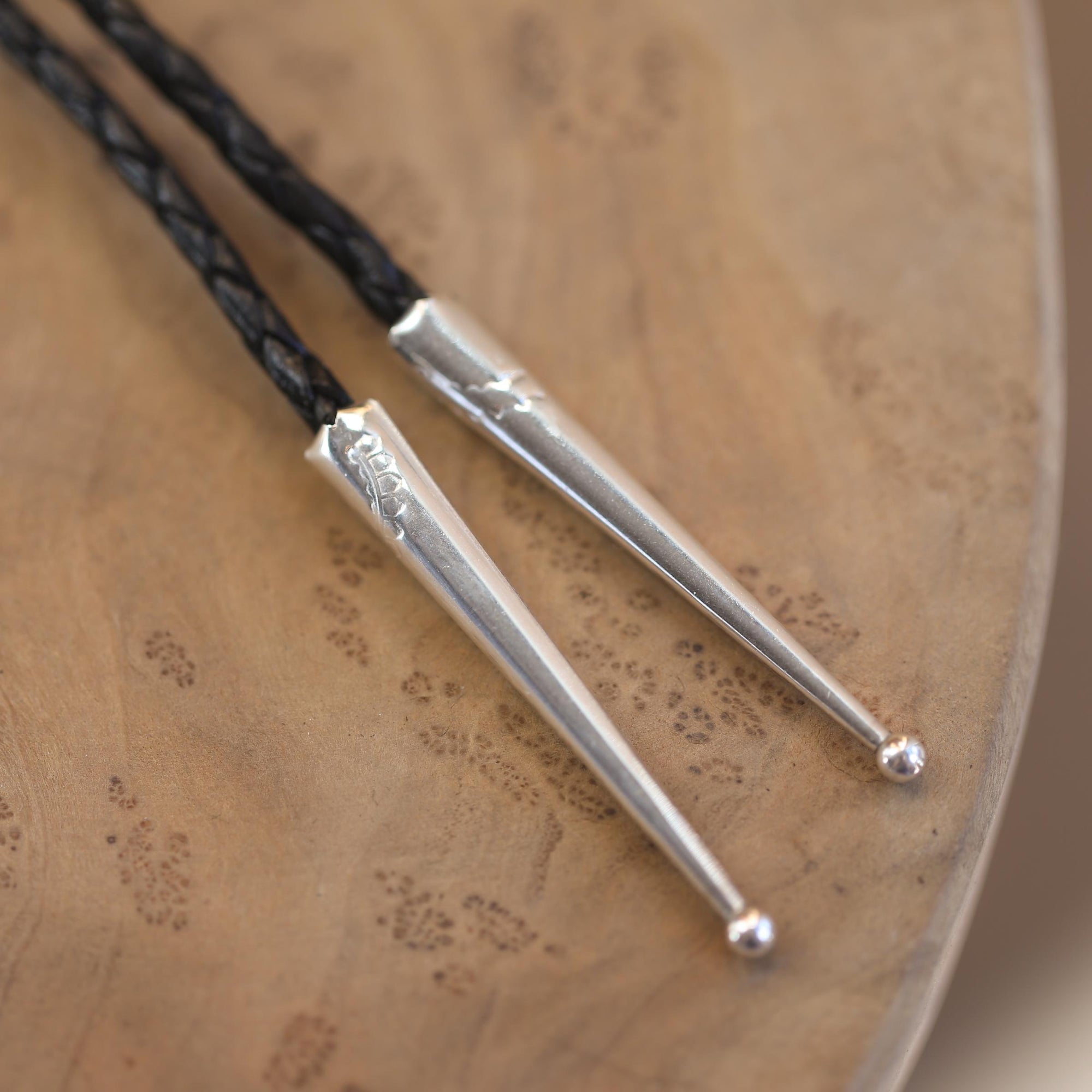 Rhodochrosite Bolo - Choose your Stone - Sterling Silver - Italian Leather - OOAK