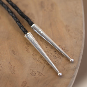 Rhodochrosite Bolo - Choose your Stone - Sterling Silver - Italian Leather - OOAK