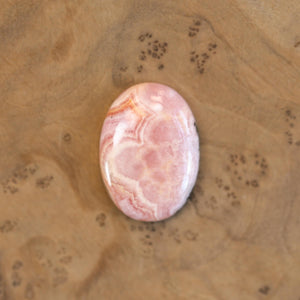 Rhodochrosite Bolo - Choose your Stone - Sterling Silver - Italian Leather - OOAK