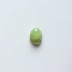 Prehnite Cuff Bracelet - .925 Sterling Silver - Silversmith - Open Bangle Bracelet