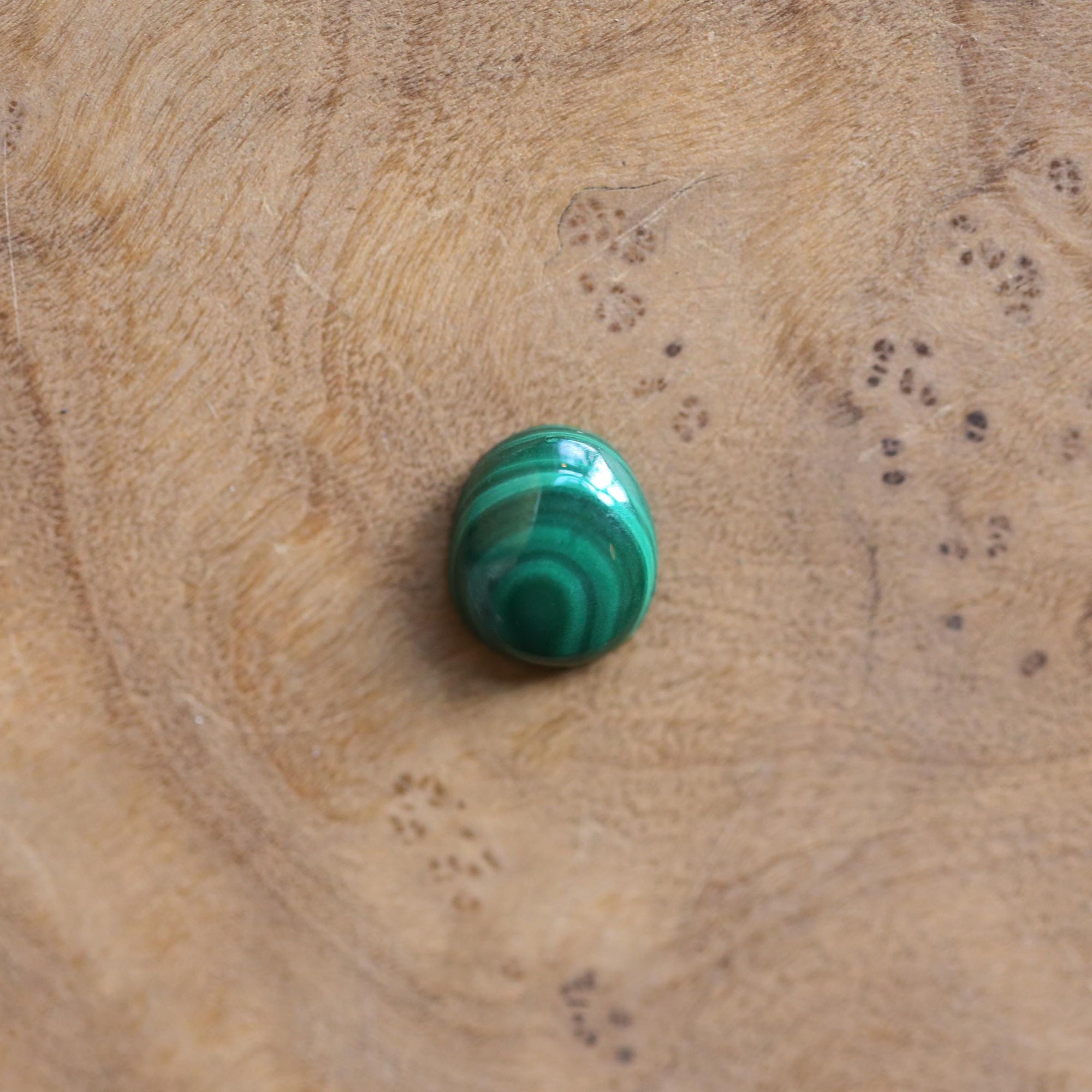 Custom Malachite Ring - Sterling Silver - Delica Ring