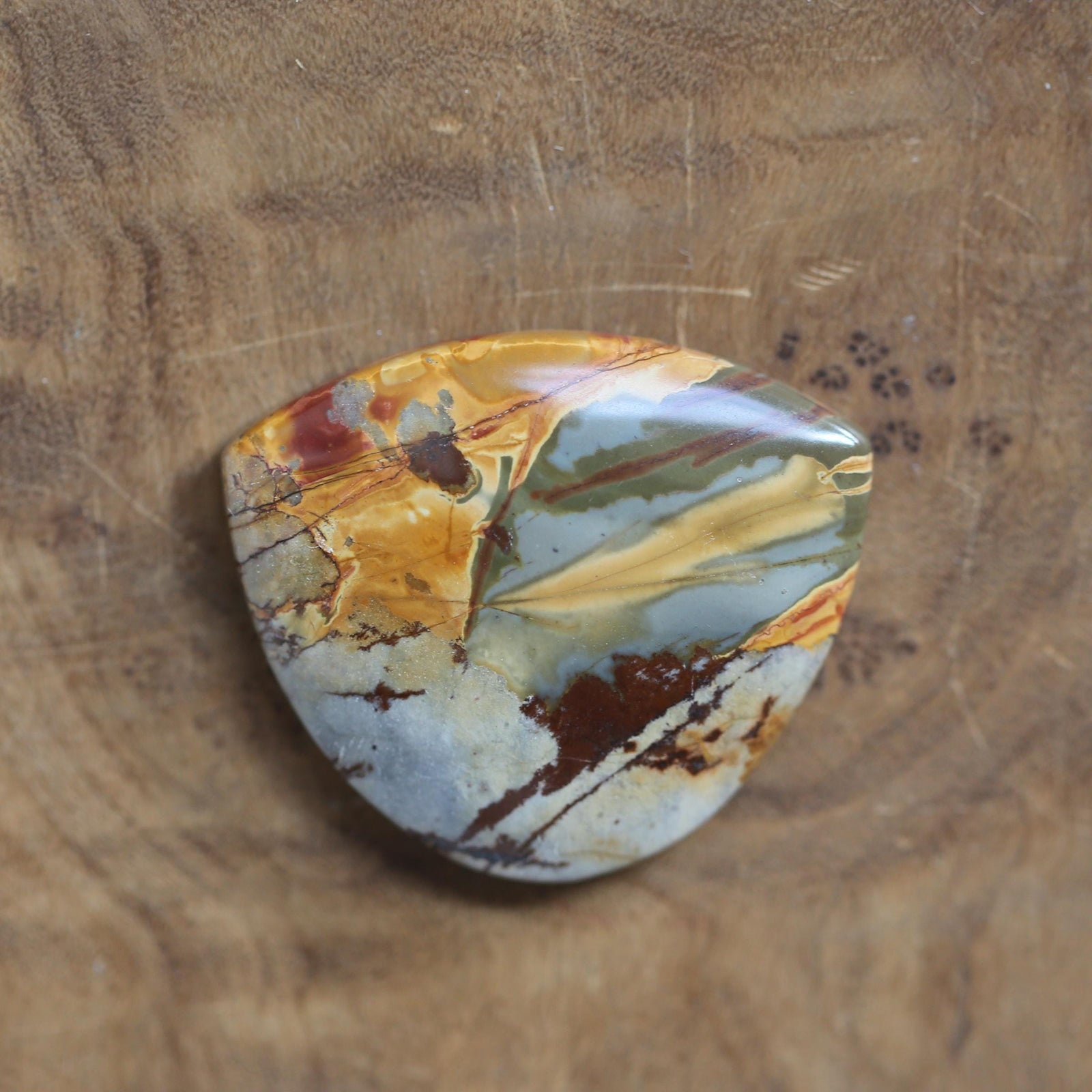 Red Creek Jasper Bolo - .925 Sterling Silver - Jasper Bolo Tie - Leather Bolo