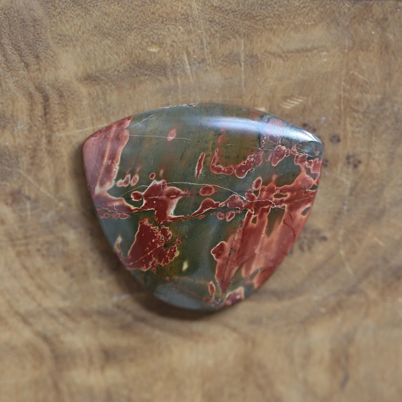 Red Creek Jasper Bolo - .925 Sterling Silver - Jasper Bolo Tie - Leather Bolo