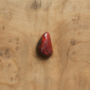 Crazy Lace Agate Pendant - Silversmith - .925 Sterling Silver - Rose Cut Crazy Lace Agate Necklace