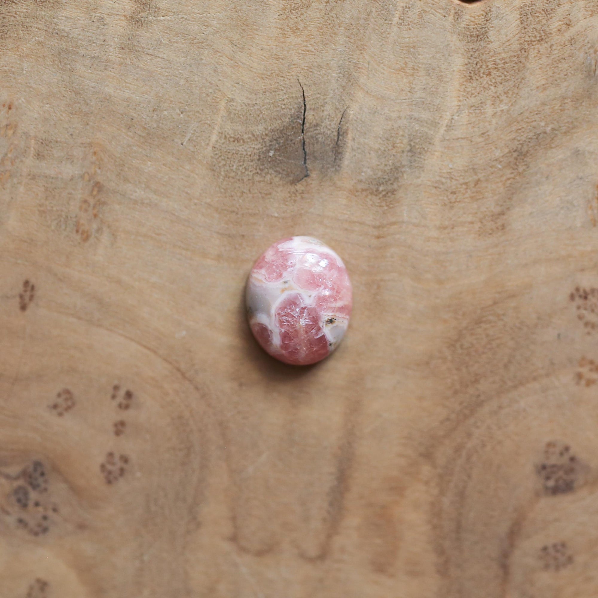 Delica Ring - Rhodochrosite Ring - .925 Sterling Silver Ring - Silversmith Ring - Rhodochrosite Stacker