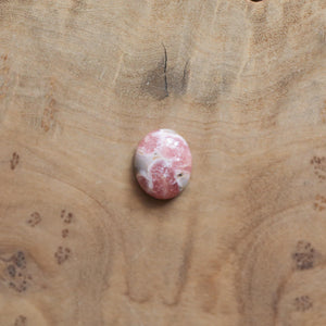 Delica Ring - Rhodochrosite Ring - .925 Sterling Silver Ring - Silversmith Ring - Rhodochrosite Stacker