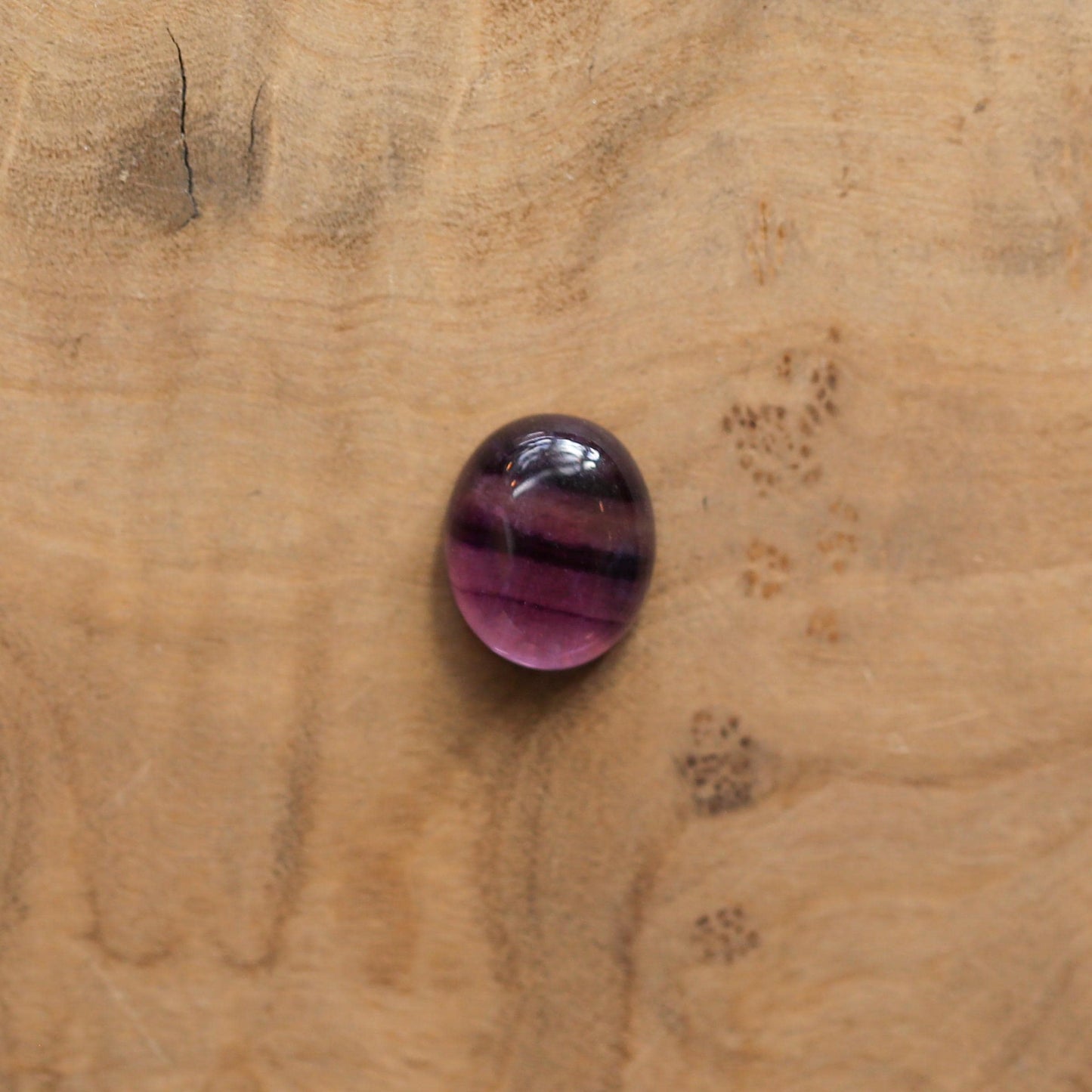 Custom Rainbow Fluorite Sterling Silver Ring - Choose Your Stone