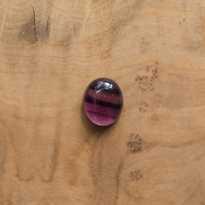 Rainbow Fluorite Delica Ring - .925 Sterling Silver - Fluorite Ring - Silversmith Ring