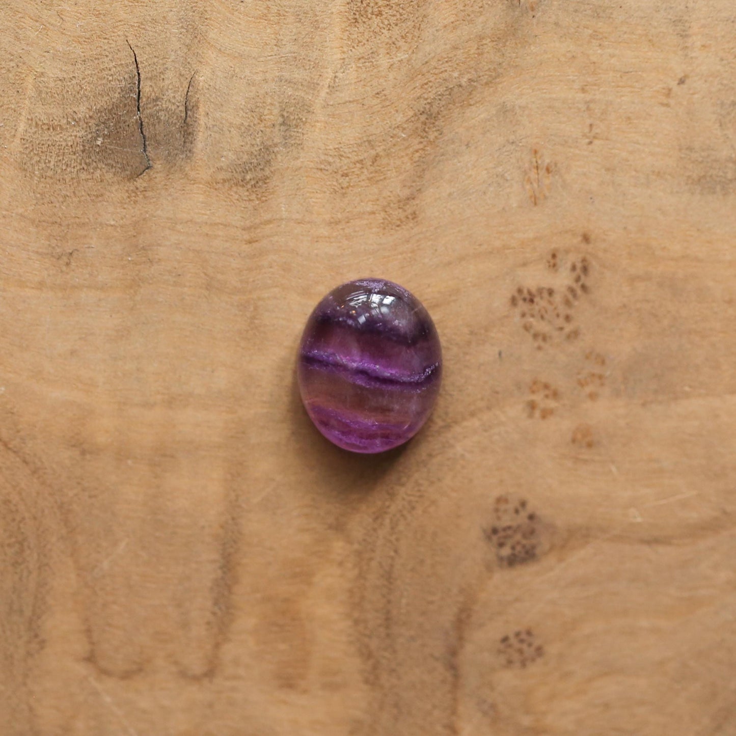 Custom Rainbow Fluorite Sterling Silver Ring - Choose Your Stone