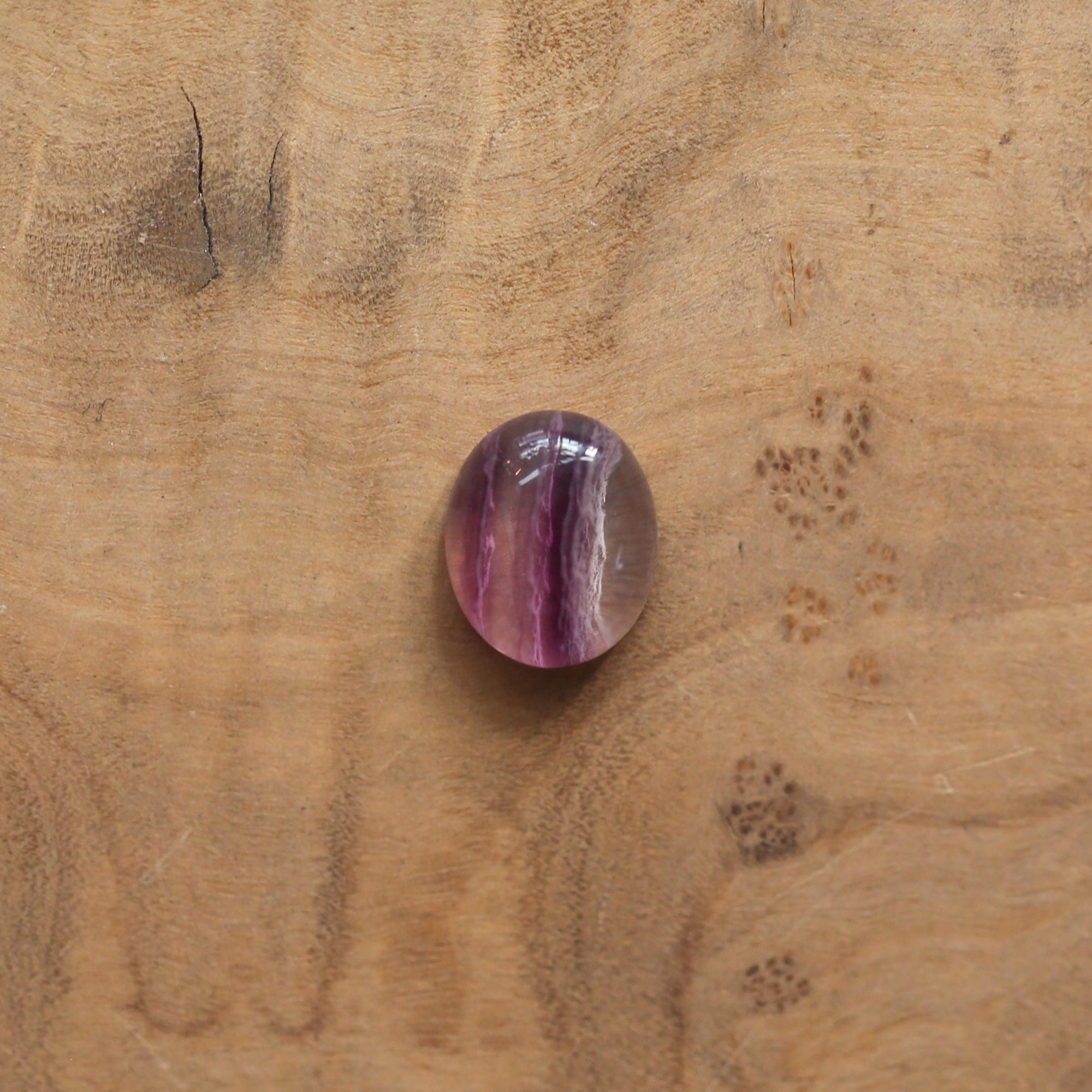 Rainbow Fluorite Delica Ring - .925 Sterling Silver - Fluorite Ring - Silversmith Ring