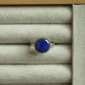 Western Rings - Apatite, Lapis, Dalmation Jasper, Sponge Coral, Sunstone - Sterling Silver