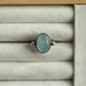 Choose your Lasso Ring - .925 Sterling Silver - Lapis - Kyanite - Sponge Coral