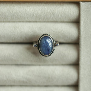 Choose your Lasso Ring - .925 Sterling Silver - Lapis - Teal Blue Kyanite - Red Sponge Coral