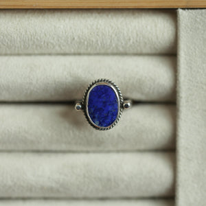Choose your Lasso Ring - .925 Sterling Silver - Lapis - Kyanite - Sponge Coral