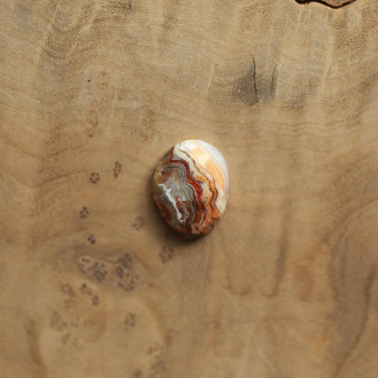Crazy Lace Agate Pendant - Sterling Silver - Choose Your Stone