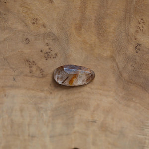 Copper Rutilated Quartz Pendant - Rutilated Quartz Necklace - Sterling Silver